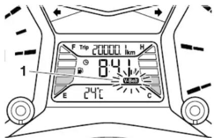YAMAHA TMAX (2012) - FUNKCIJE INSTRUMENTA I KONTROLA - 1