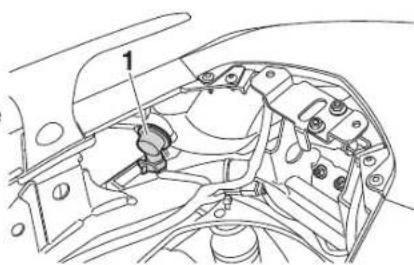 YAMAHA XMAX 400 (2013) - Zamjena žarulje stražnjeg pokazivača smjera - 2