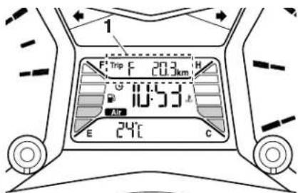 YAMAHA TMAX (2013) - FUNKCIJE INSTRUMENTA I KONTROLA - 1