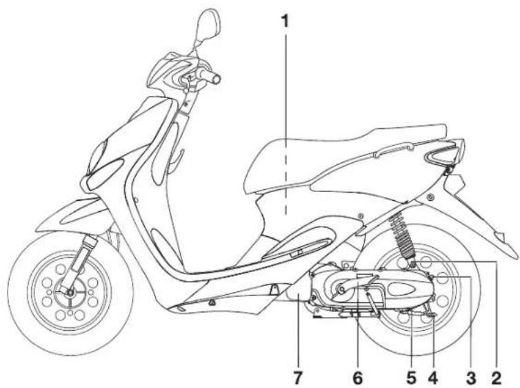 YAMAHA NEO'S 50 2T (2013) - Pogled s lijeve strane - 1