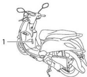 YAMAHA D'Elight (2015) - Identifi kacijski brojevi - 2