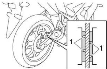 YAMAHA YZF-R3 (2016) - Provjera pločica prednje i stražnje kočnice - 1