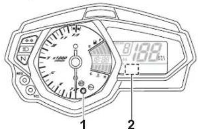 YAMAHA YZF-R3 (2016) - Prilagođavanje svjetline - 1