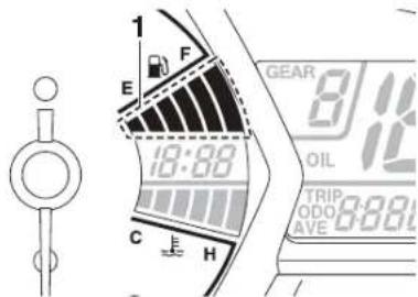 YAMAHA YZF-R3 (2016) - Postavljanje sata - 1
