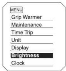 YAMAHA XT1200ZE (2016) - Prilagajanje svetlosti merilnika - 1