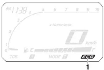 YAMAHA XT1200ZE (2016) - INSTRUMENTI IN FUNKCIJE ZA KRMILJENJE - 1