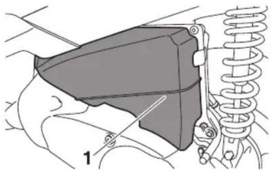 YAMAHA D'Elight (2019) - Zamjena elementa fi ltra zraka - 1