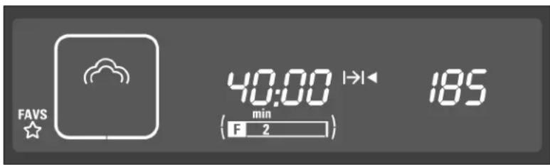 THERMADOR MES301HP - Storing a Setting in Favorites - 1