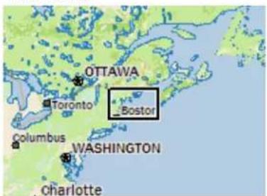OTTAWA Toronto Boston Columbus WASHINGTON Charlotte