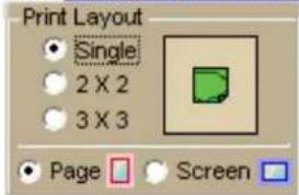 Print Layout Single 2 X 2 3 X 3 Page Screen
