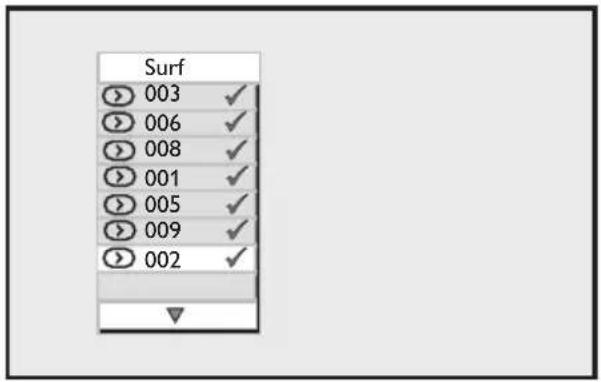 Surf 003 ✓ 006 ✓ 008 ✓ 001 ✓ 005 ✓ 009 ✓ 002 ✓