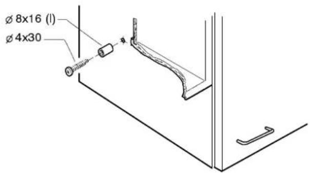 Ø 8x16 (l) Ø 4x30