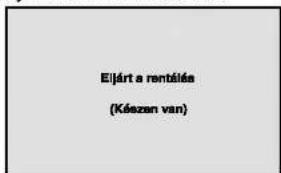 Elijárt a rentélés (Kéazan van)
