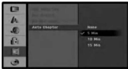 Auto Chapter None ✓ 5 Min 10 Min 15 Min