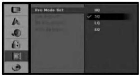 Reg Mode Set H0 ✓ ISO LQ E0
