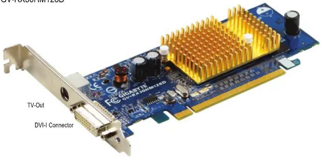 GIV-RX30HM128D TV-Out DVI-I Connector