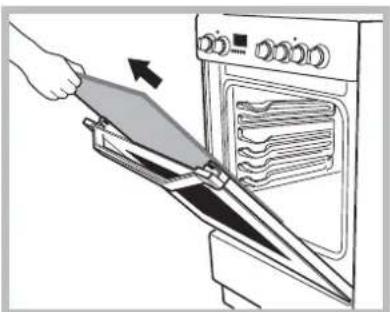 INDESIT I6VSH/KZ - Съем и обратная установка дверцы духовки: - 4