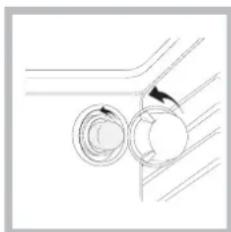 INDESIT I6VSH/KZ - Порядок замены лампочки в духовом шкафу - 1