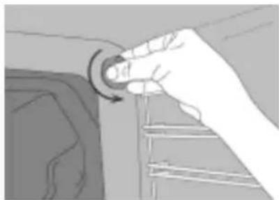 Vivax V30 - Changing oven lamp: - 1