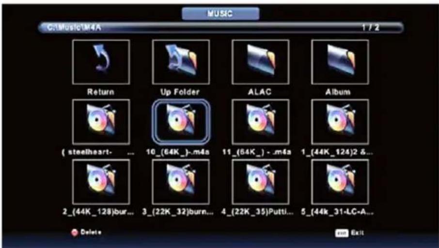 MUSIC C:\Music\M4A 1 / 2 Return Up Folder ALAC Album ( steelheart- ... 10_(64K_)~m4a 11_(64K_) ~m4a 1_(44K_124)2 & 2_(44K_128)bur... 3_(22K_32)burn... 4_(22K_35)Puttl... 5_(44k_31-LC+A... Delete Exit