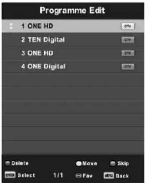 Vivax TV-40LE76T2 - Program Edit (Uređivanje programa) - 2