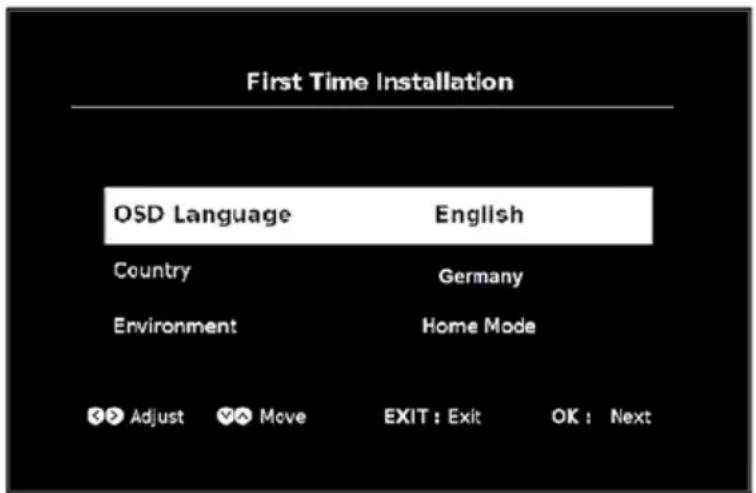 Vivax TV-55UHD120T2S2 - Country (Odabir regije instalacije) - 1