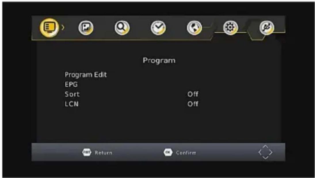 Vivax DVB-T2 182 - Osnovni postupci Program - 1