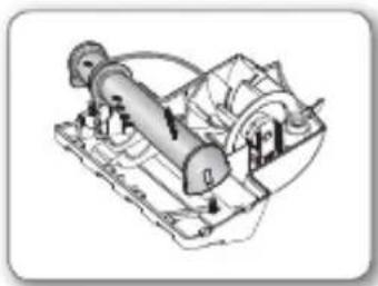 Technical line drawing of a mechanical assembly (no text or symbols visible).