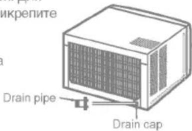 икрепите Drain pipe Drain cap