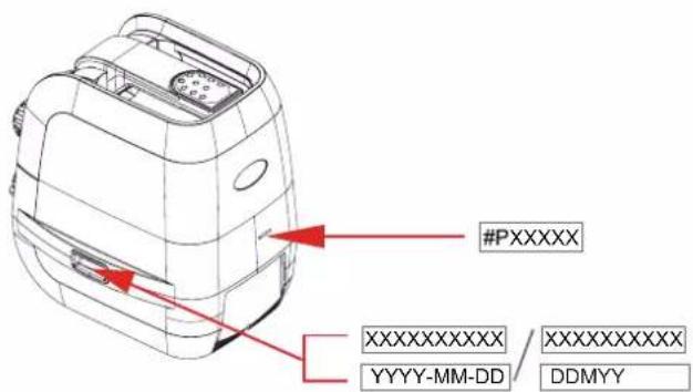 #PXXXXX XXXXXXXXX / XXXXXXXXXXXX YYYY-MM-DD/ DDMYY