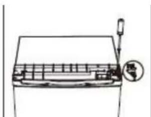 VOX KS 2110F - Promjena smjera otvaranja vrata - 2