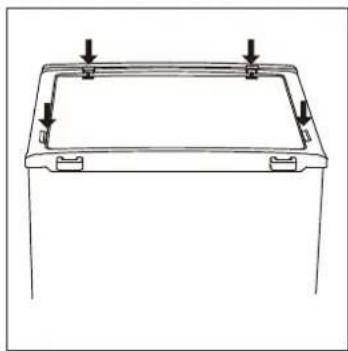 VOX KK 3220 SF - Sprememba smeri odpiranja vrat - 7