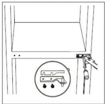 VOX KK 3220 SF - Invertir la puerta - 1