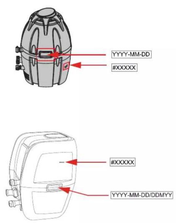 BESTWAY Fast Set 57483 - SERIAL No. / PRODUCT No. GUIDE - 2