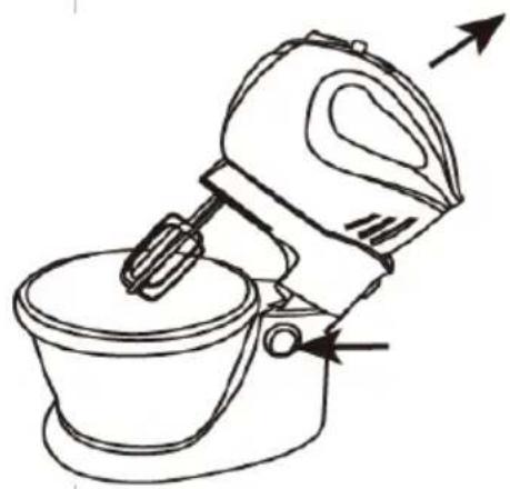 VOX SMX8023B - Place the mixing bowl onto the mixer stand - 1