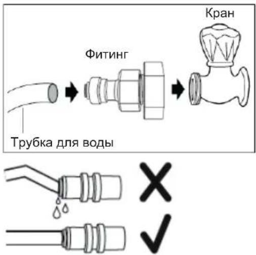 Трубка для воды Фитинг Кран X ✓