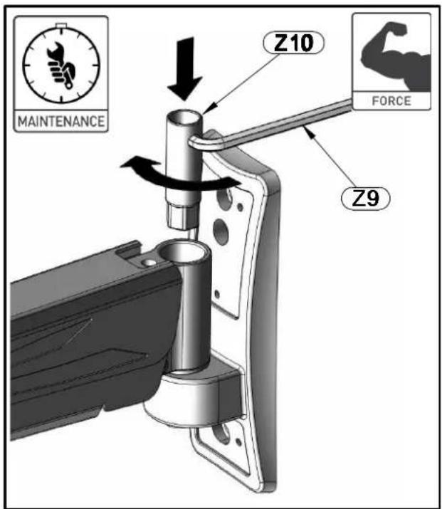 MAINTENANCE Z10 FORCE Z9