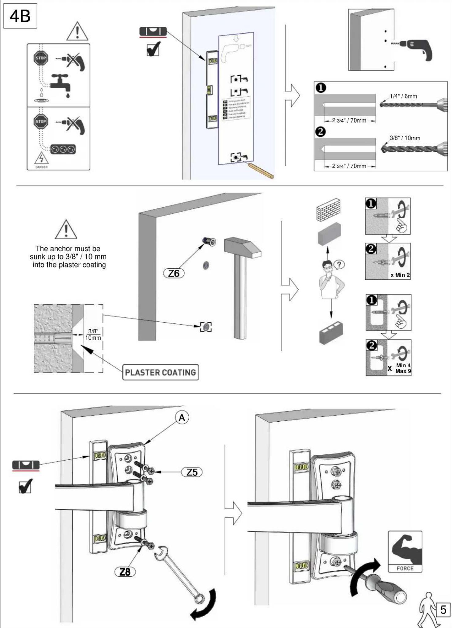 NEDIS TVWM2731BK - Flat/ Curved TV Wall Mount - 16