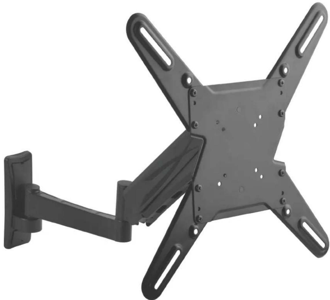NEDIS TVWM2731BK - Flat/ Curved TV Wall Mount - 1