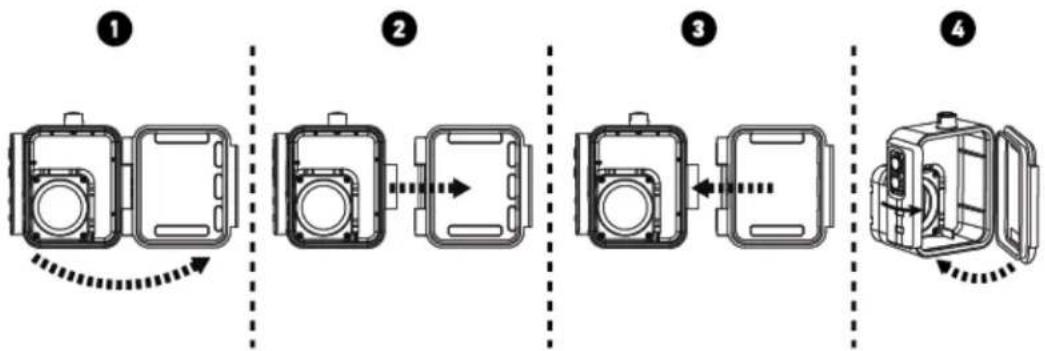 Pyle eXpo PSCHD90 - Assembling the camera - 1