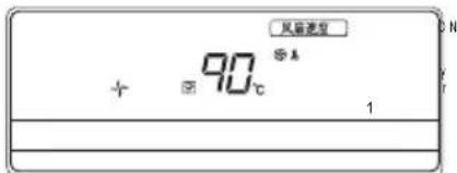 风扇速度 + 90℃ A 1