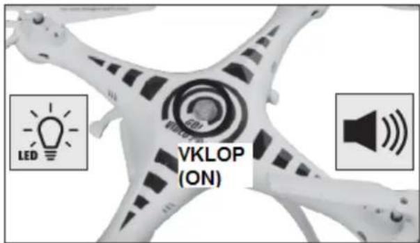 LED VKLOP (ON)