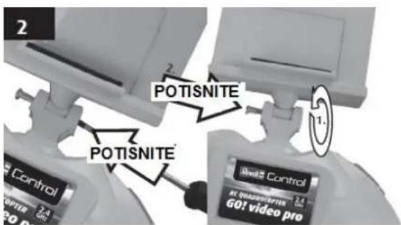 2 POTISNITE POTISNITE™ Control Power 2.4 2.1 1. 60! video pro