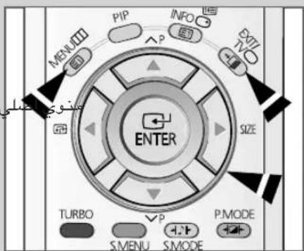 MENJ PIP INFO EXIT SIZE ENTER TURBO P P.MODE SMENU S.MODE