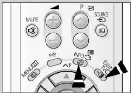 MUTE P SOURCE PIP INFO MENU P P BNTV TVC