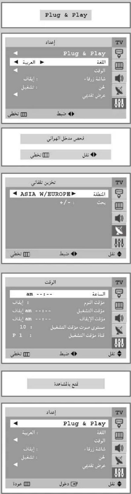 Plug & Play إبعاد TV Plug & Play الغة الوقت شاشة زرقا من عرض تقديي تحطي ◆ ◆ تحص مدخل الهواني تحطي ◆ ◆ تحخرينDeclatوي TV ASIA W/EUROPE ▶ المNLNTQTEA +/- : بحث تحطي ◆ ◆ تحط ◆ ◆ الوقت TV am -- : --AssaQA أيقات : موزعت النوم أيقات am -- : --موزعت التشخيل أيقات am -- : --موزعت الإياقات 10 : مسفرى صوت موزعت التشخيل P 1 : قناء موزعت التشخيل تحطي ◆ ◆ تحط ◆ ◆ تحط ◆ ◆ 請ع بالشاهدة إبعاد TV Plug & Play الغة الوقت شاشة زرقا من عرض تقديي 奥运会 ◆ ◆ دخول ◆ ◆ تحط ◆ ◆