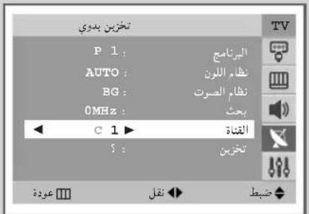 تخزین بدوي P 1 : AUTO : BG : 0MHz : C 1 > S : الترجمة نظام اللوئ نظام الصوت بحث الق筛查 شخزین عوودة تقل ضبط