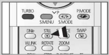 TURBO P P.MODE S.MINU S.MODE DN#e STILL SVICE SWAP W.LINK ROTATE ZOOM