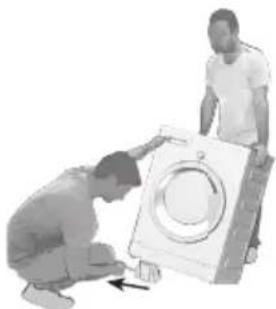 BEKO WTV 7622 XCW - Heqja e përforcimeve të paketimit - 1