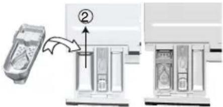 BEKO WTV 7622 XCW - Nëse produkti ka një gotë për detergjent të lëngshëm. - 1